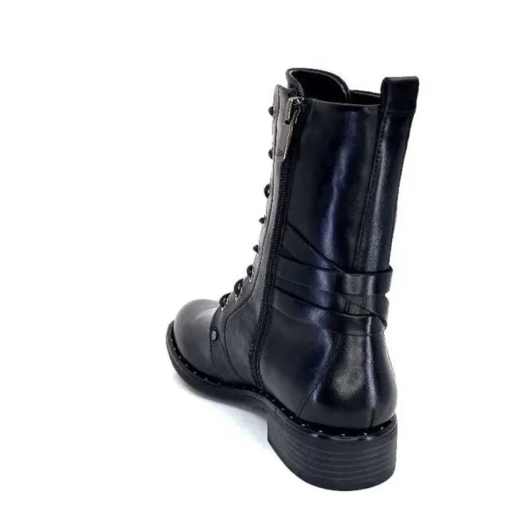 Regarde Le Ciel Roxana 44 Cuir Noir*Femme Bottines