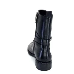 Regarde Le Ciel Roxana 44 Cuir Noir*Femme Bottines