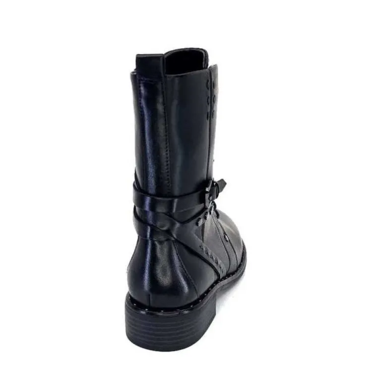 Regarde Le Ciel Roxana 44 Cuir Noir*Femme Bottines