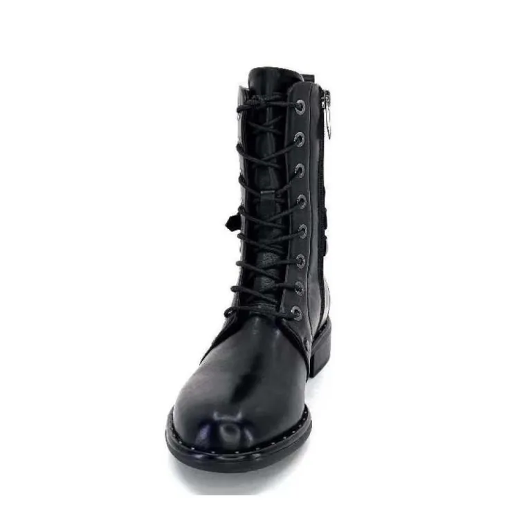 Regarde Le Ciel Roxana 44 Cuir Noir*Femme Bottines