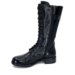 Regarde Le Ciel Roxana 10 Delice Cuir Noir*Femme Bottes