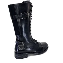 Regarde Le Ciel Roxana 10 Delice Cuir Noir*Femme Bottes