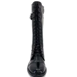 Regarde Le Ciel Roxana 10 Delice Cuir Noir*Femme Bottes