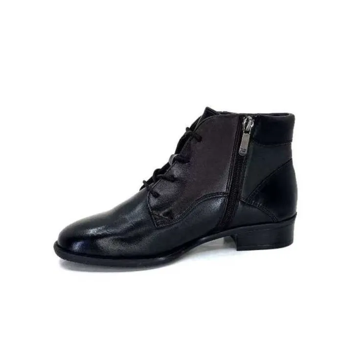 Regarde Le Ciel Scarlet 01 Cuir Noir*Femme Bottines