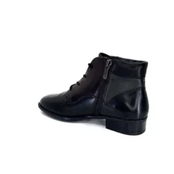 Regarde Le Ciel Scarlet 01 Cuir Noir*Femme Bottines