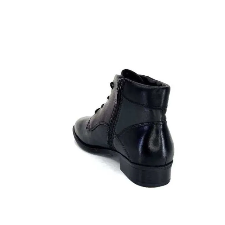 Regarde Le Ciel Scarlet 01 Cuir Noir*Femme Bottines