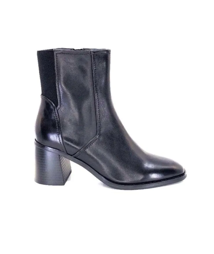 Regarde Le Ciel Sisko 01 Cuir Noir*Femme Bottines