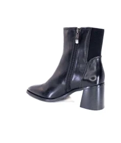 Regarde Le Ciel Sisko 01 Cuir Noir*Femme Bottines