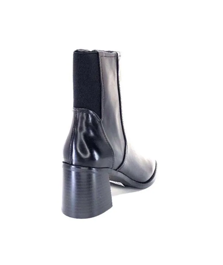 Regarde Le Ciel Sisko 01 Cuir Noir*Femme Bottines