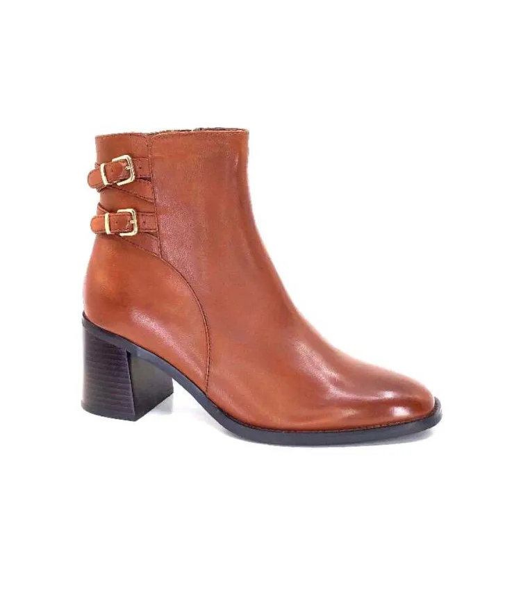 Regarde Le Ciel Sisko 02 Cuir Marron*Femme Bottines