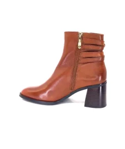 Regarde Le Ciel Sisko 02 Cuir Marron*Femme Bottines