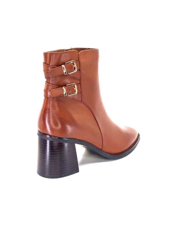 Regarde Le Ciel Sisko 02 Cuir Marron*Femme Bottines