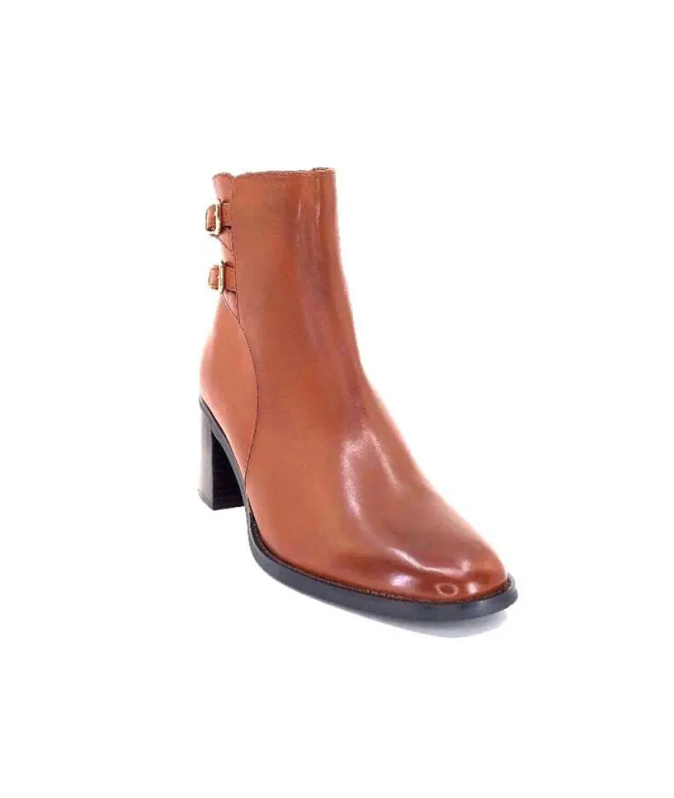 Regarde Le Ciel Sisko 02 Cuir Marron*Femme Bottines