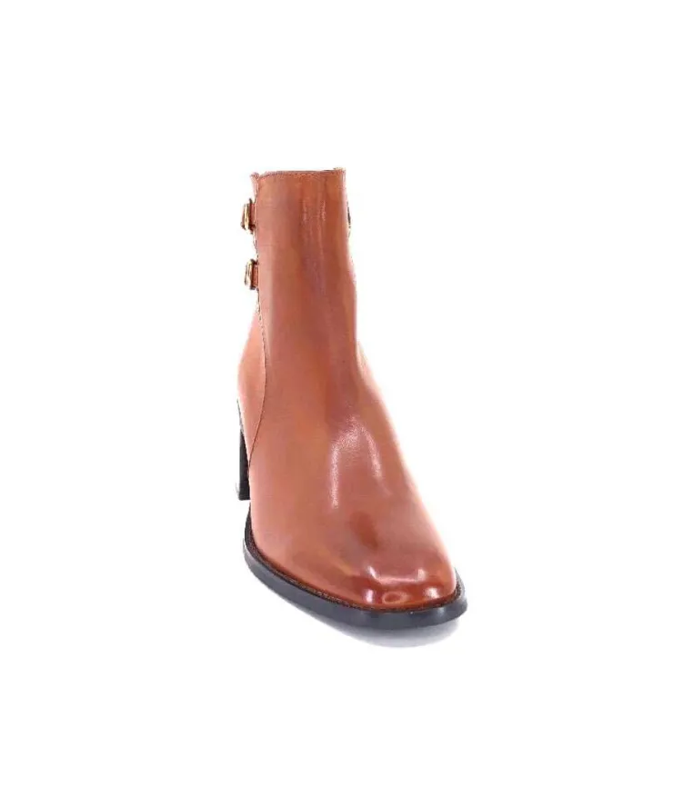 Regarde Le Ciel Sisko 02 Cuir Marron*Femme Bottines