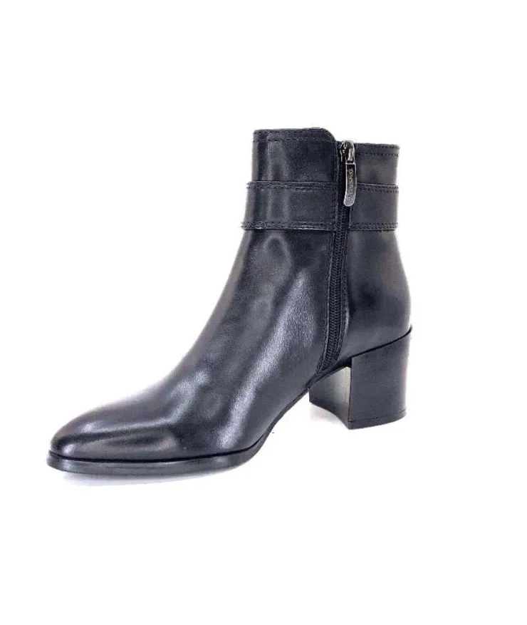 Regarde Le Ciel Taylor 34 Cuir Noir*Femme Bottines