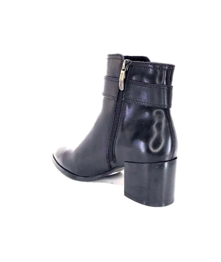 Regarde Le Ciel Taylor 34 Cuir Noir*Femme Bottines