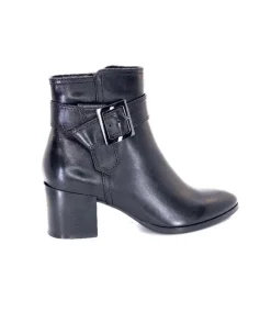 Regarde Le Ciel Taylor 34 Cuir Noir*Femme Bottines