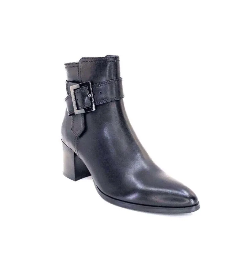 Regarde Le Ciel Taylor 34 Cuir Noir*Femme Bottines