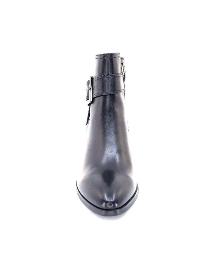 Regarde Le Ciel Taylor 34 Cuir Noir*Femme Bottines