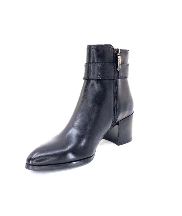 Regarde Le Ciel Taylor 34 Cuir Noir*Femme Bottines