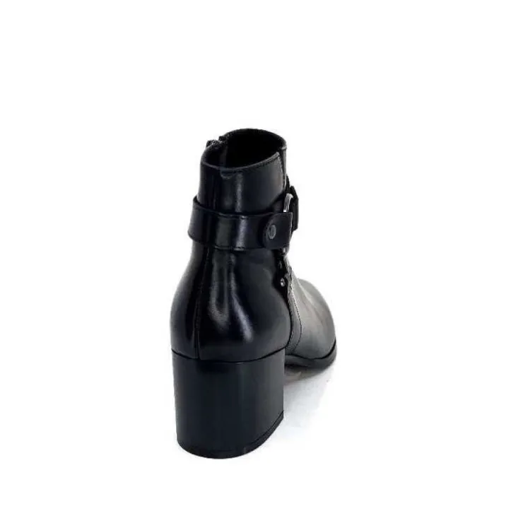 Regarde Le Ciel Taylor 35 Cuir Noir*Femme Bottines