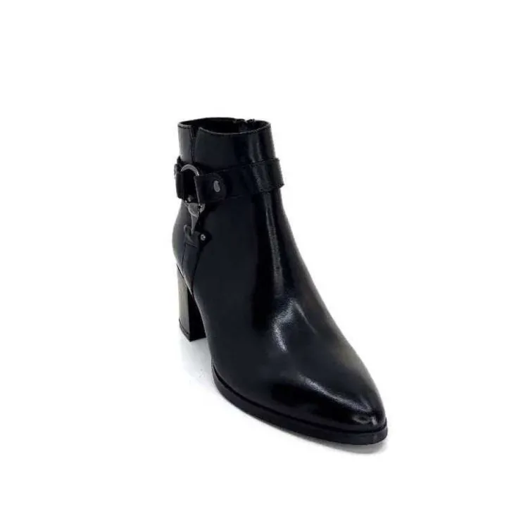 Regarde Le Ciel Taylor 35 Cuir Noir*Femme Bottines