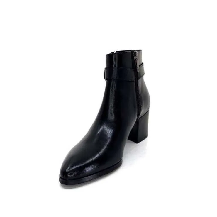 Regarde Le Ciel Taylor 35 Cuir Noir*Femme Bottines