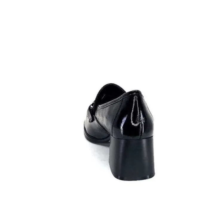Regarde Le Ciel Vanessa 02 Cuir Vernis Noir*Femme Mocassins