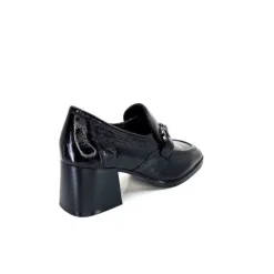 Regarde Le Ciel Vanessa 02 Cuir Vernis Noir*Femme Mocassins
