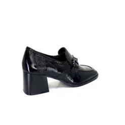 Regarde Le Ciel Vanessa 02 Cuir Vernis Noir*Femme Mocassins