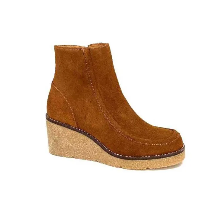 Requin Reqins Argos Daim Chamois*Femme Bottines