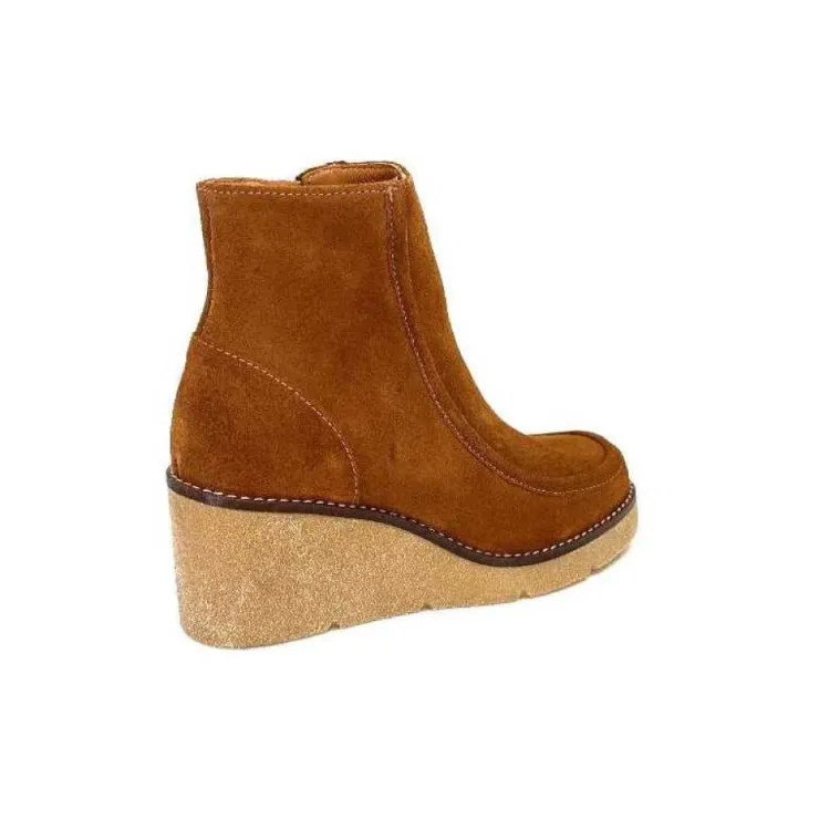 Requin Reqins Argos Daim Chamois*Femme Bottines