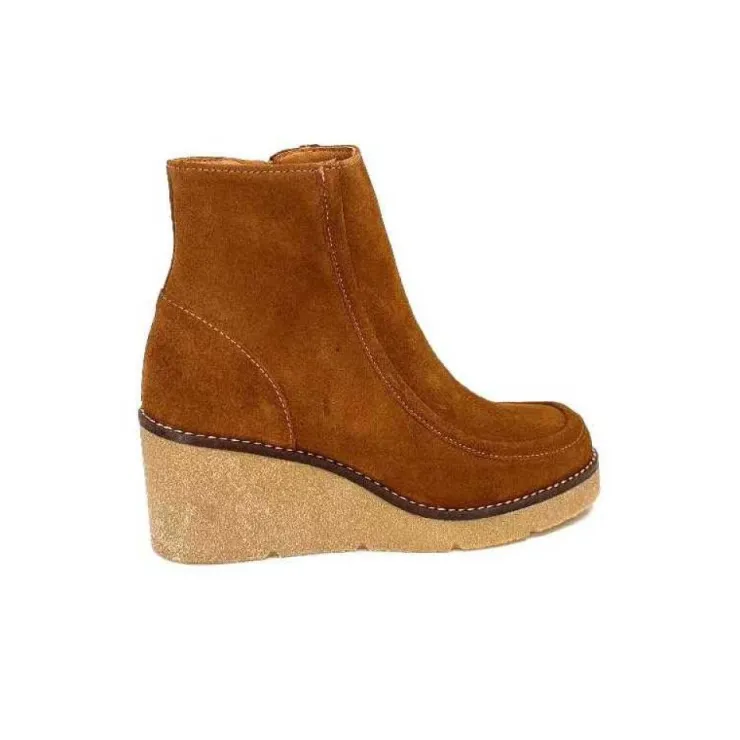 Requin Reqins Argos Daim Chamois*Femme Bottines