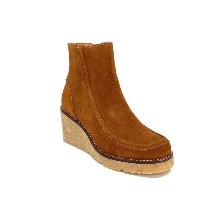 Requin Reqins Argos Daim Chamois*Femme Bottines