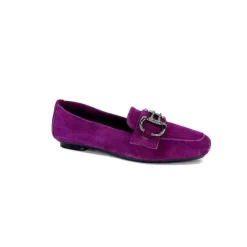 Requin Reqins Hinder Daim Violet*Femme Mocassins