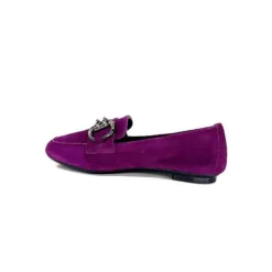 Requin Reqins Hinder Daim Violet*Femme Mocassins