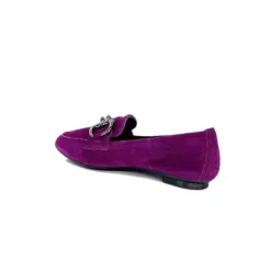 Requin Reqins Hinder Daim Violet*Femme Mocassins