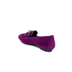 Requin Reqins Hinder Daim Violet*Femme Mocassins