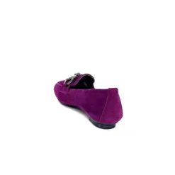 Requin Reqins Hinder Daim Violet*Femme Mocassins