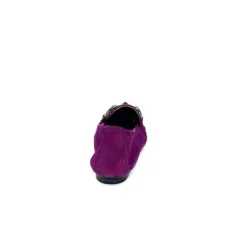 Requin Reqins Hinder Daim Violet*Femme Mocassins