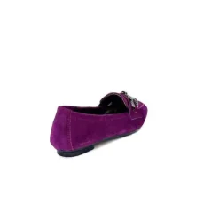 Requin Reqins Hinder Daim Violet*Femme Mocassins