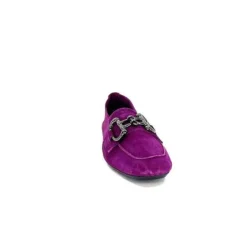 Requin Reqins Hinder Daim Violet*Femme Mocassins