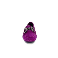 Requin Reqins Hinder Daim Violet*Femme Mocassins