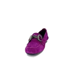 Requin Reqins Hinder Daim Violet*Femme Mocassins