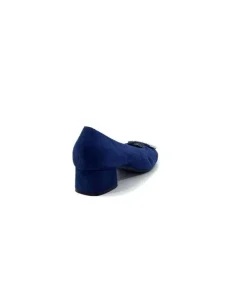 Requin Reqins Karisse Daim Bleu Ocean*Femme Ballerines