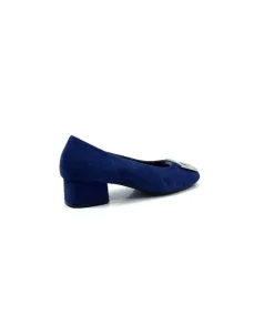 Requin Reqins Karisse Daim Bleu Ocean*Femme Ballerines