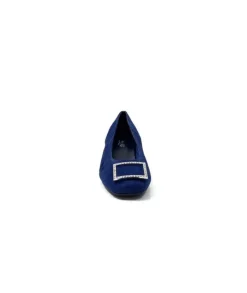 Requin Reqins Karisse Daim Bleu Ocean*Femme Ballerines