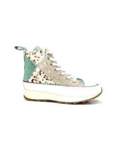 Muratti Rosemetal H0757B Cuir Metal Aqua Nude*Femme Baskets