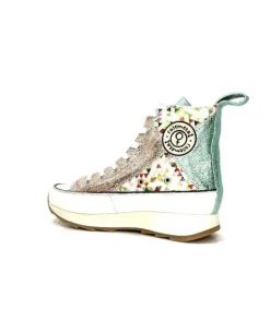 Muratti Rosemetal H0757B Cuir Metal Aqua Nude*Femme Baskets