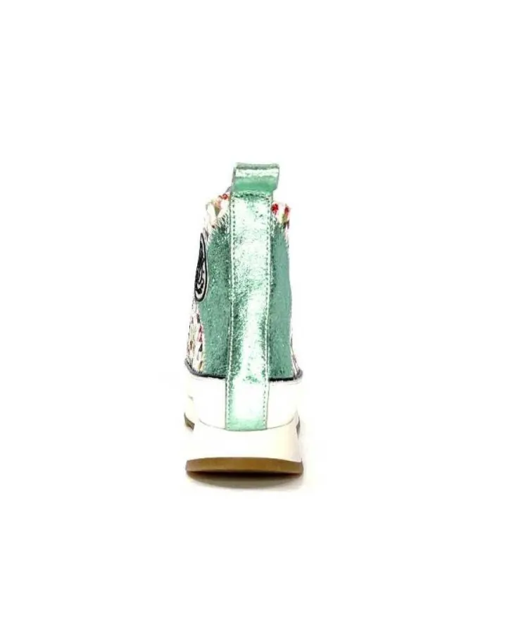 Muratti Rosemetal H0757B Cuir Metal Aqua Nude*Femme Baskets